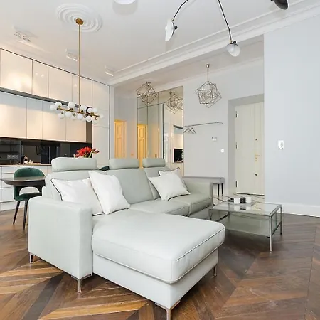 公寓 Widok Apartment, City Center, Free Parking 华沙